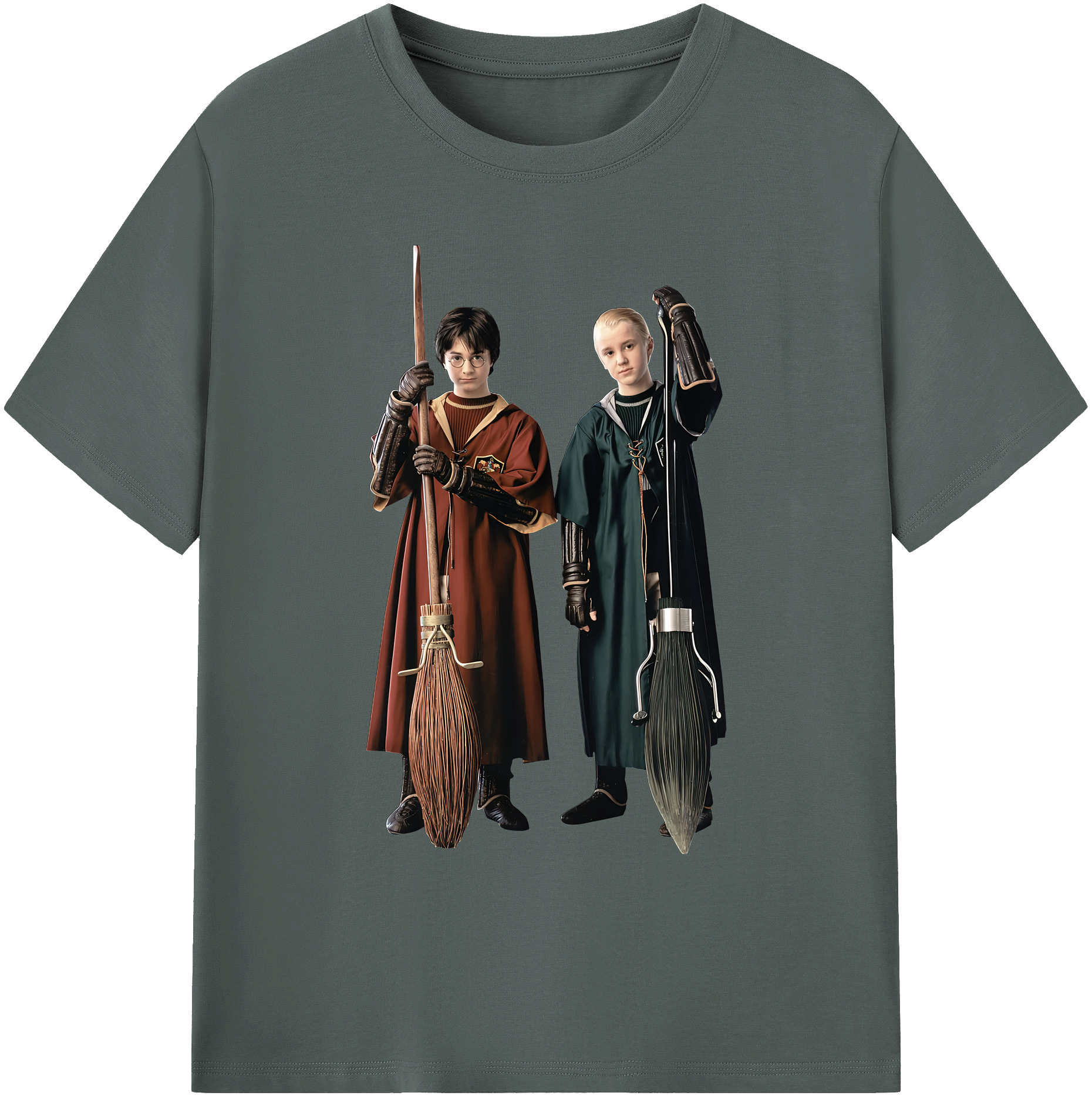 （画像用） Harry Potter ハリー・ポッターシリーズ 綿100％ メンズ半袖Tシャツ｜肌触りやわらか＆通気性